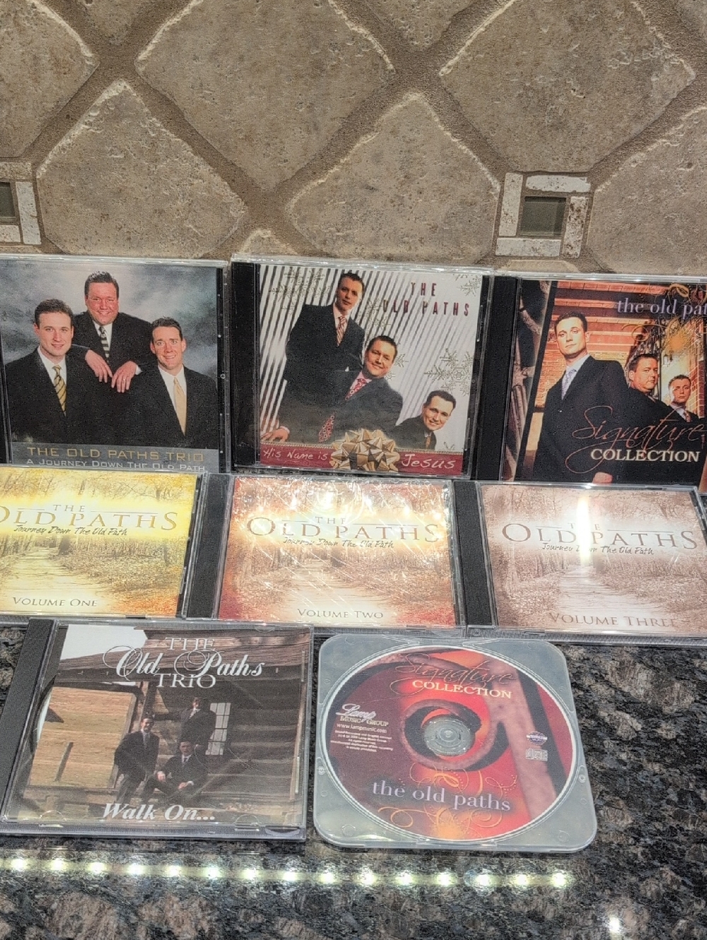 The Old Paths CD Collection - Assorted Gospel Albums. Lot of 8